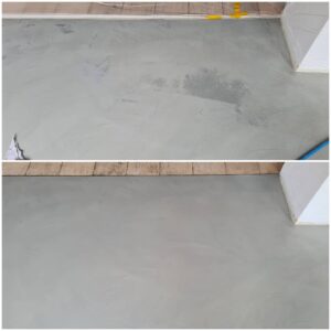 betonvloer reparatie voor en na 